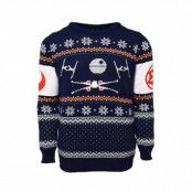 Licensierad Stickad Star Wars Millennium Falcon Jultröja Licensierad Stickad Star Wars Millennium Falcon Jultröja