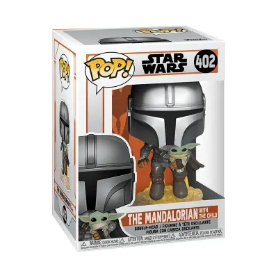 Funko POP! Star Wars The Mandalorian with the Child 402 - Funko! -  Leksaksaffären