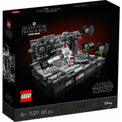 LEGO Star Wars Death Star Trench Run Diorama 75329
