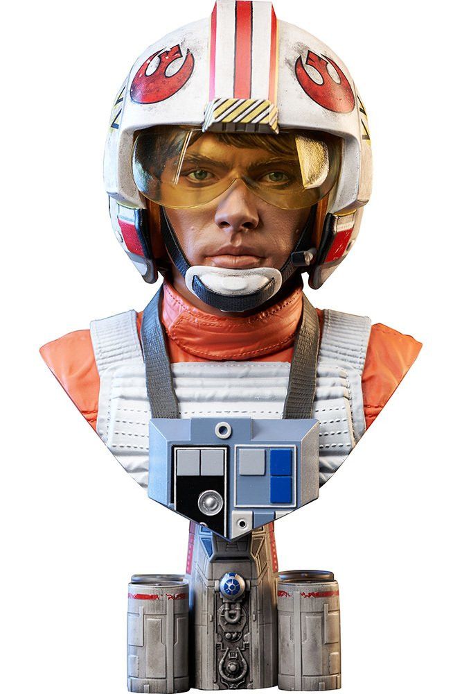 Star Wars Iv Pilot Luke Skywalker Buste 3d 25cm Star Wars Butiken 9681