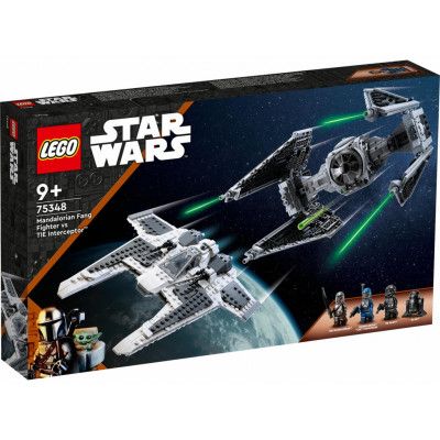 LEGO Star Wars Mandalorian Fang Fighter vs TIE InterceptorTM 75348