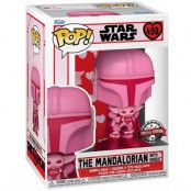 POP Star Wars Valentines - Mandalorian with Grogu Exclusive #498