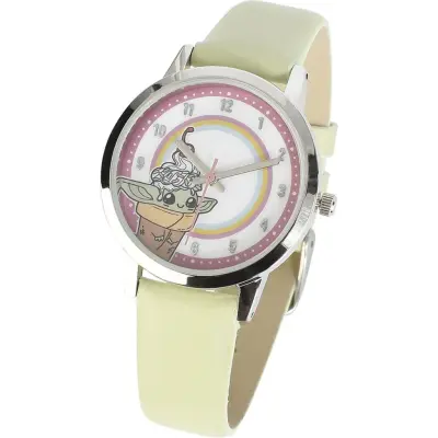 Star Wars Armbandsur - The Mandalorian - Grogu Eis - för Dam - grön
