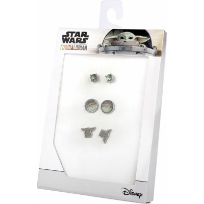 Star Wars - Disney Örhängesset - The Mandalorian - Grogu - för  grön