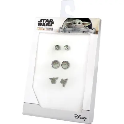 Star Wars - Disney Örhängesset - The Mandalorian - Grogu - för  grön