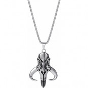 Star Wars Halsband - The Mandalorian - Mythosaur Skull - för  silverfärgad