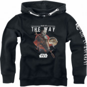 Star Wars Luvtröja - Barn - The Mandalorian - This Is The Way - 116 - för barn - svart