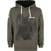 Star Wars - Disney Luvtröja - The Mandalorian - Bounty Hunter - S XXL - för Herr - khaki