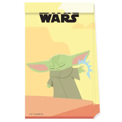 Star Wars Mandalorian Papperspåse 4-pack