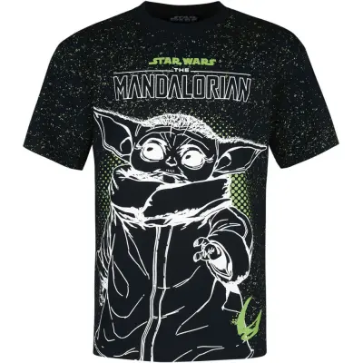 Star Wars T-shirt - The Mandalorian - Grogu - L - för Herr - flerfärgad