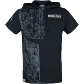 Star Wars T-shirt - The Mandalorian - S L - för Herr - svart