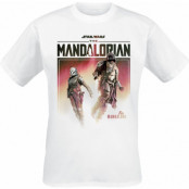 Star Wars T-shirt - The Mandalorian - Season 3 - For Mandalore - S XL - för Herr - vit