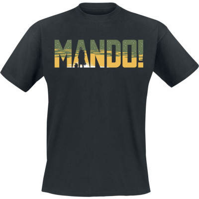 Star Wars - Disney T-shirt - The Mandalorian - Season 3 - Mando - S M - för Herr - svart