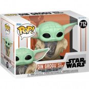 Star Wars - The Mandalorian - Din Grogu with Armor vinylfigur 712 - Funko Pop! - Funko Shop Europe