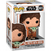 Star Wars - The Mandalorian - Peli Motto with Grogu vinylfigur nr 665 - Funko Pop! - Funko Shop Europe