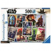Star Wars: The Mandalorian - Trading Cards Puzzle