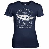 The Force Is Strong With This Little One Girly Tee, T-Shirt