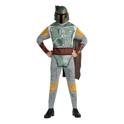 Boba Fett Maskeraddräkt Budget - One size
