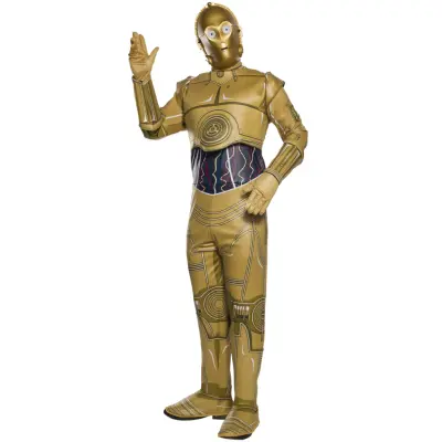 C-3PO Star Wars Maskeraddräkt Vuxen XL