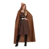 Brun Överrock Maskeraddräkt - One size