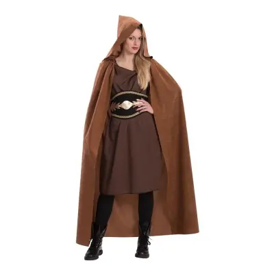 Brun Överrock Maskeraddräkt - One size