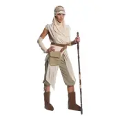 Star Wars Rey Super Deluxe Maskeraddräkt - Large