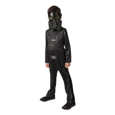 Star Wars Rouge One Death Trooper Barn Maskeraddräkt - Large