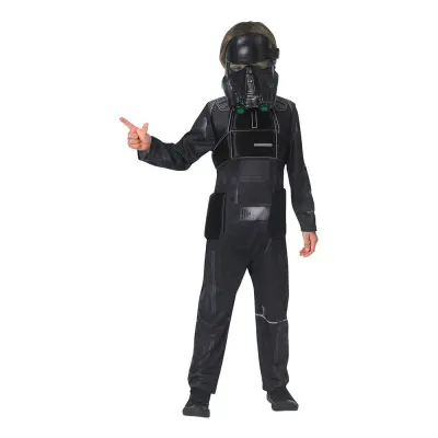 Star Wars Rouge One Death Trooper Deluxe Barn Maskeraddräkt - Large