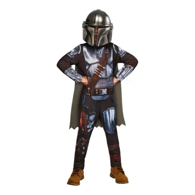 Star Wars The Mandalorian™ Barn Maskeraddräkt - X-Small
