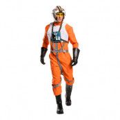 Star Wars X-Wing Pilot Super Deluxe Maskeraddräkt