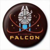 Star Wars Badge Millennium Falcon