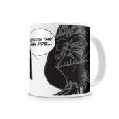 Darth Vader - Beware Of The Dark Side Coffee Mug, Accessories