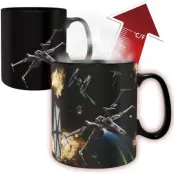 Star Wars - Disney Mugg - Star Wars Tasse mit Thermoeffekt - för flerfärgad