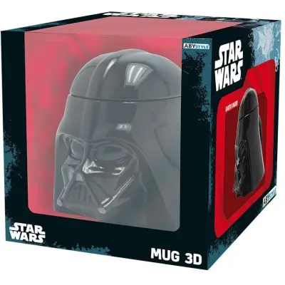 Star Wars Mugg - Darth Vader 3D-mugg - för  svart