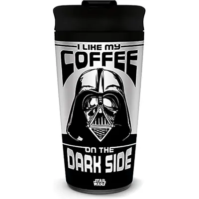 Star Wars Mugg - I Like My Coffee On The Dark Side - för None -