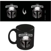 Star Wars Mugg - Mandalorian-hjälm - för None - svart
