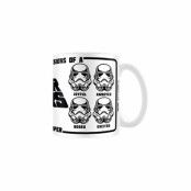 Star Wars, Mugg - Stormtroopers Ansiktsuttryck