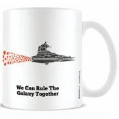 Star Wars Valentine Rule The Galaxy Together Mug