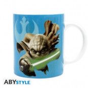 Star Wars Yoda & R2D2 320Ml Mug