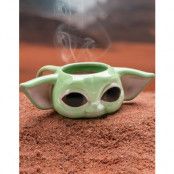 The Child Mug - Licensierad kopp Formad som Baby Yodas huvud 350 ml - Star Wars - The Mandalorian