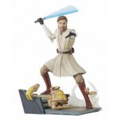 Star Wars The Clone Wars - General Kenobi - Statue Gallery 20Cm