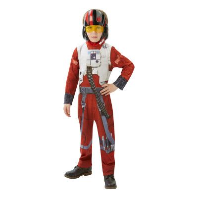 Poe Dameron TFA Barn Maskeraddräkt - Large