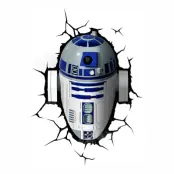 Star Wars R2D2 3D Vägglampa