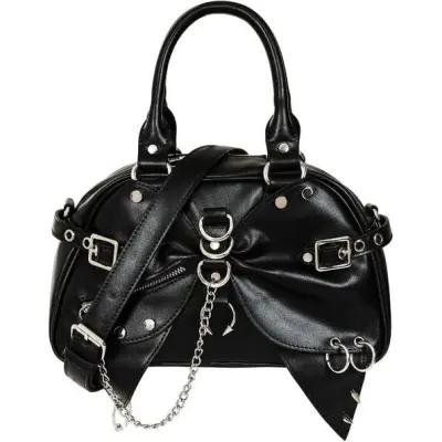 Banned Alternative - Gothic Handväska - Rebel Sugar Bag - för Dam - svart