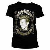 James Dean - Rebel Since 1931 Girly Tee, T-Shirt