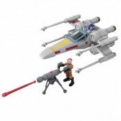 Star Wars Mission Fleet - Luke Skywalker with X-Wing Fighter