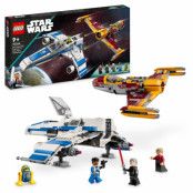 LEGO Star Wars - New Republic E-Wing vs. Shin Hatis Starfighter