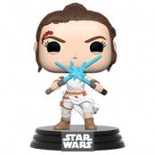 POP Star Wars The Rise of Skywalker Rey with Light Sabers