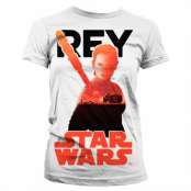 Star Wars Sunset Rey Girly Tee, T-Shirt