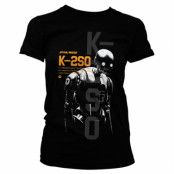 Star Wars Rouge One K-2SO Girly Tee, T-Shirt